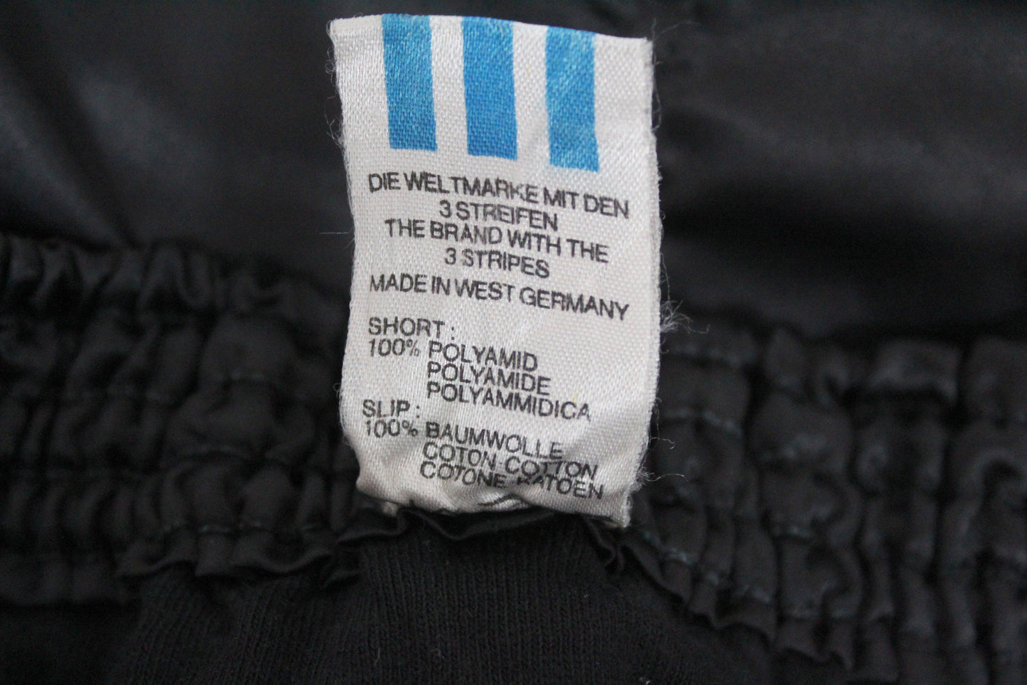 ADIDAS 80'S VINTAGE SHINY RUNNING SPRINTER NYLON SHORTS D8 XL