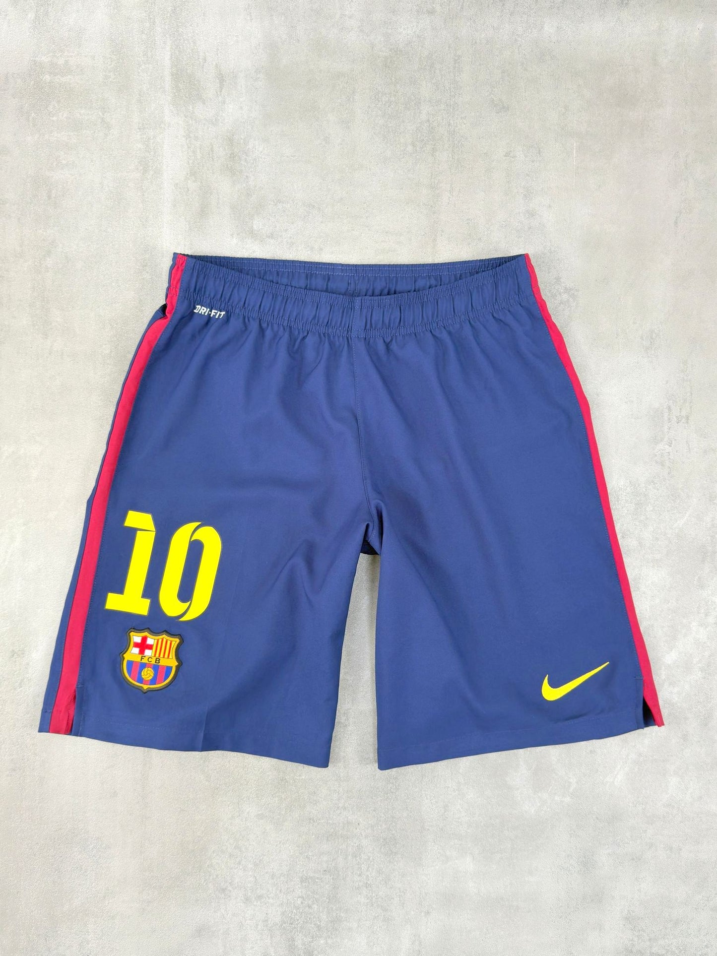 BARCELONA 2012-13 NIKE #10 MESSI HOME FOOTBALL SHORTS MEDIUM