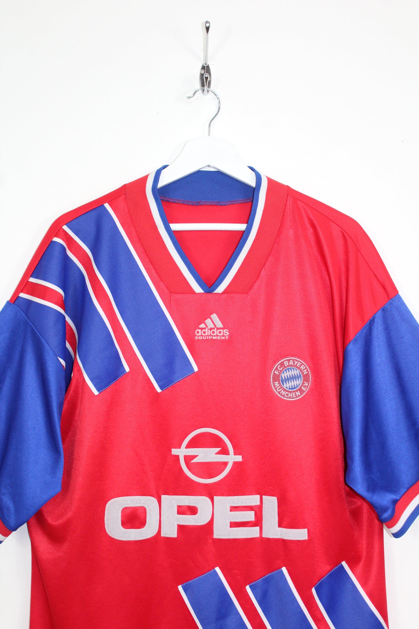 ADIDAS VINTAGE BAYERN MUNICH 1993-95 HOME FOOTBALL SHIRT XL