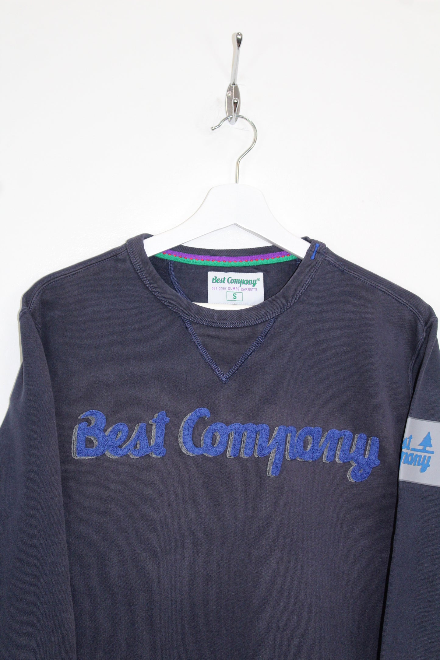 BEST COMPANY VINTAGE SPELL OUT SWEATSHIRT SMALL