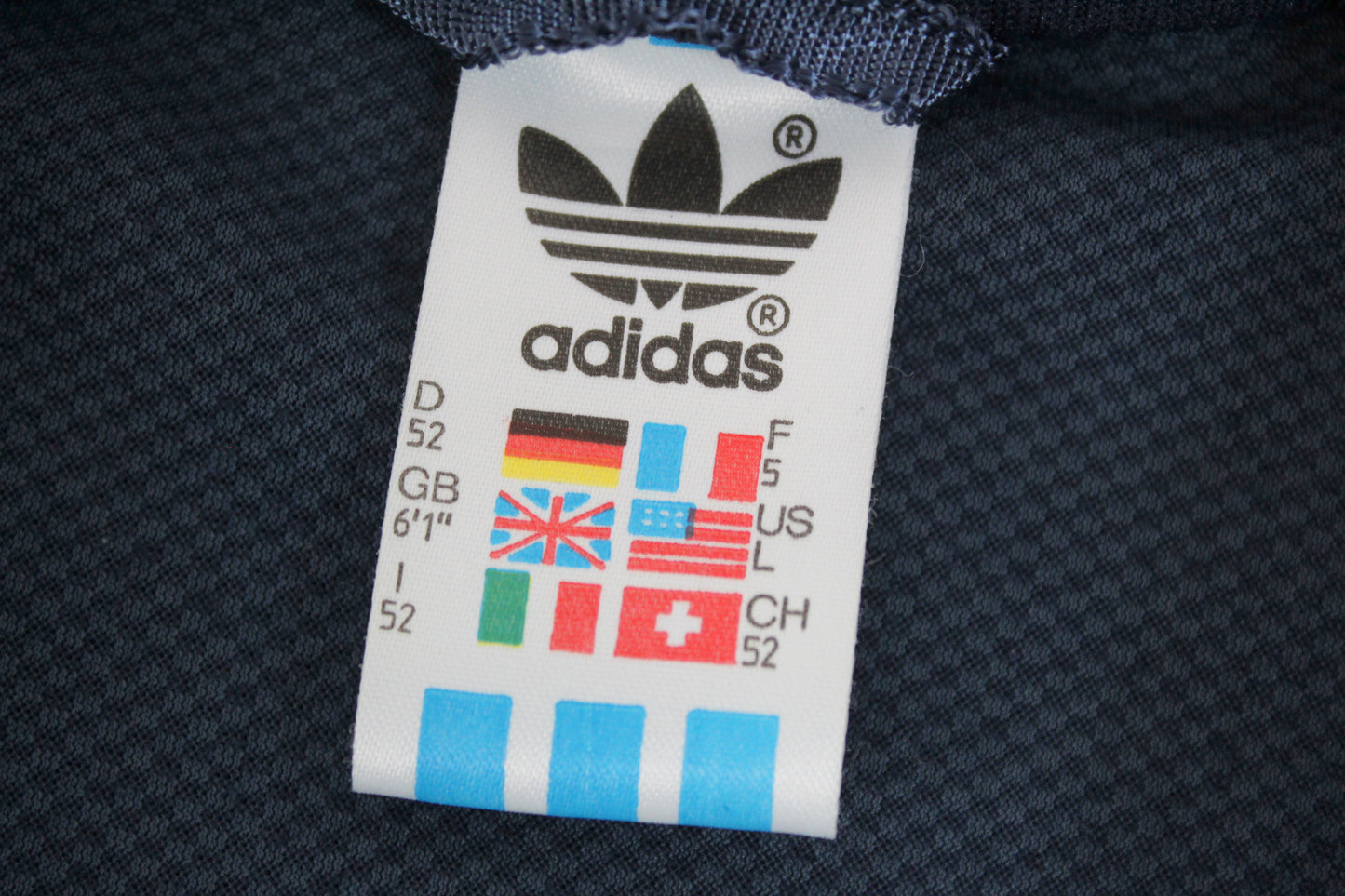 ADIDAS BECKENBAUER SPO 80'S VINTAGE TRACKSUIT TOP JACKET LARGE