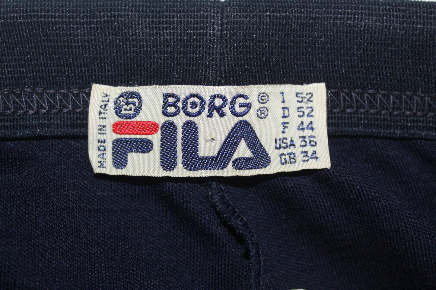 FILA OG 70'S VINTAGE BJORN BORG SETTANTA TENNIS WOOL TRACKSUIT BOTTOMS LARGE