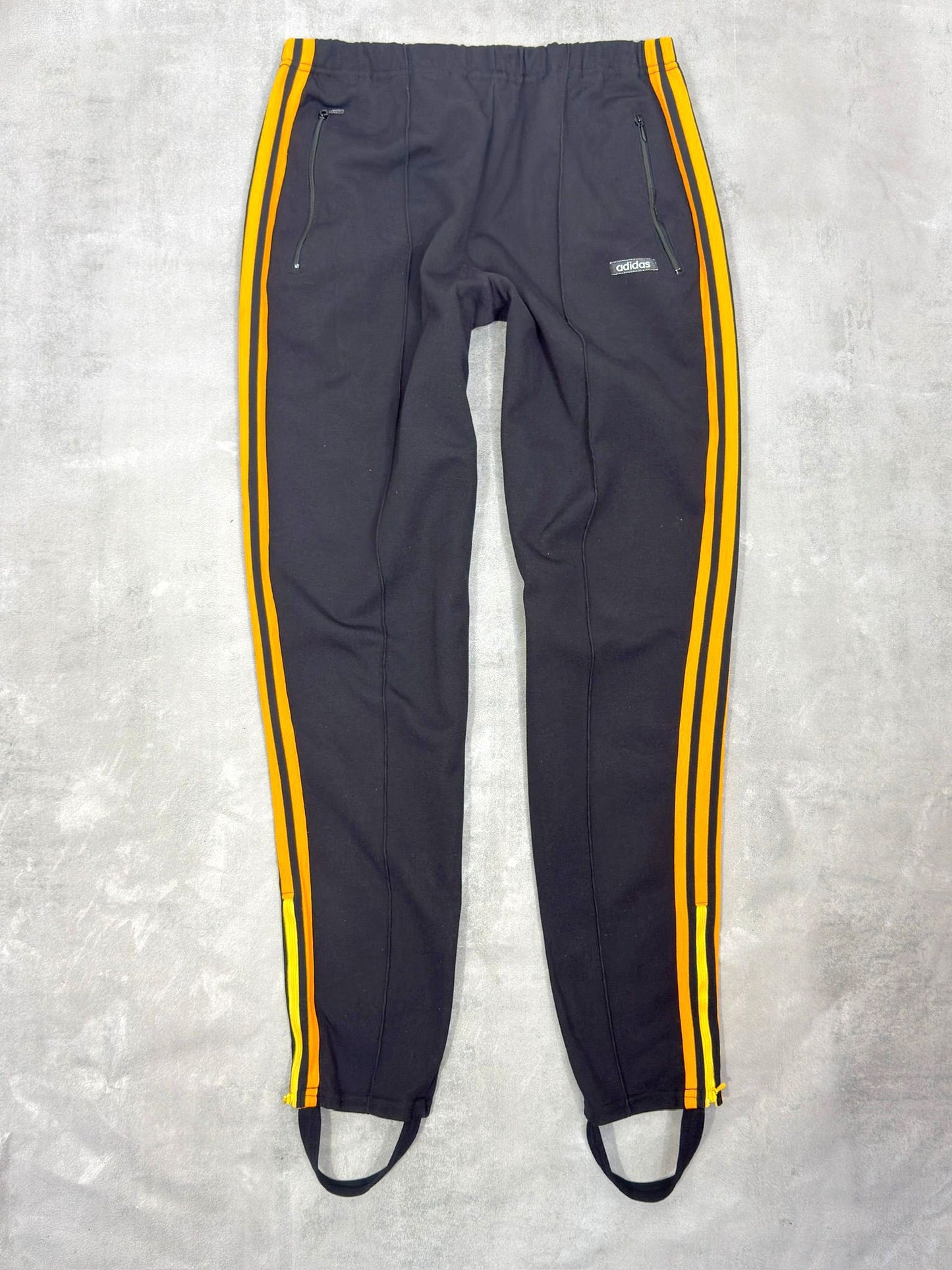 ADIDAS 70'S VINTAGE FIRST EUROPA RUNNING TRACKSUIT BOTTOMS MEDIUM