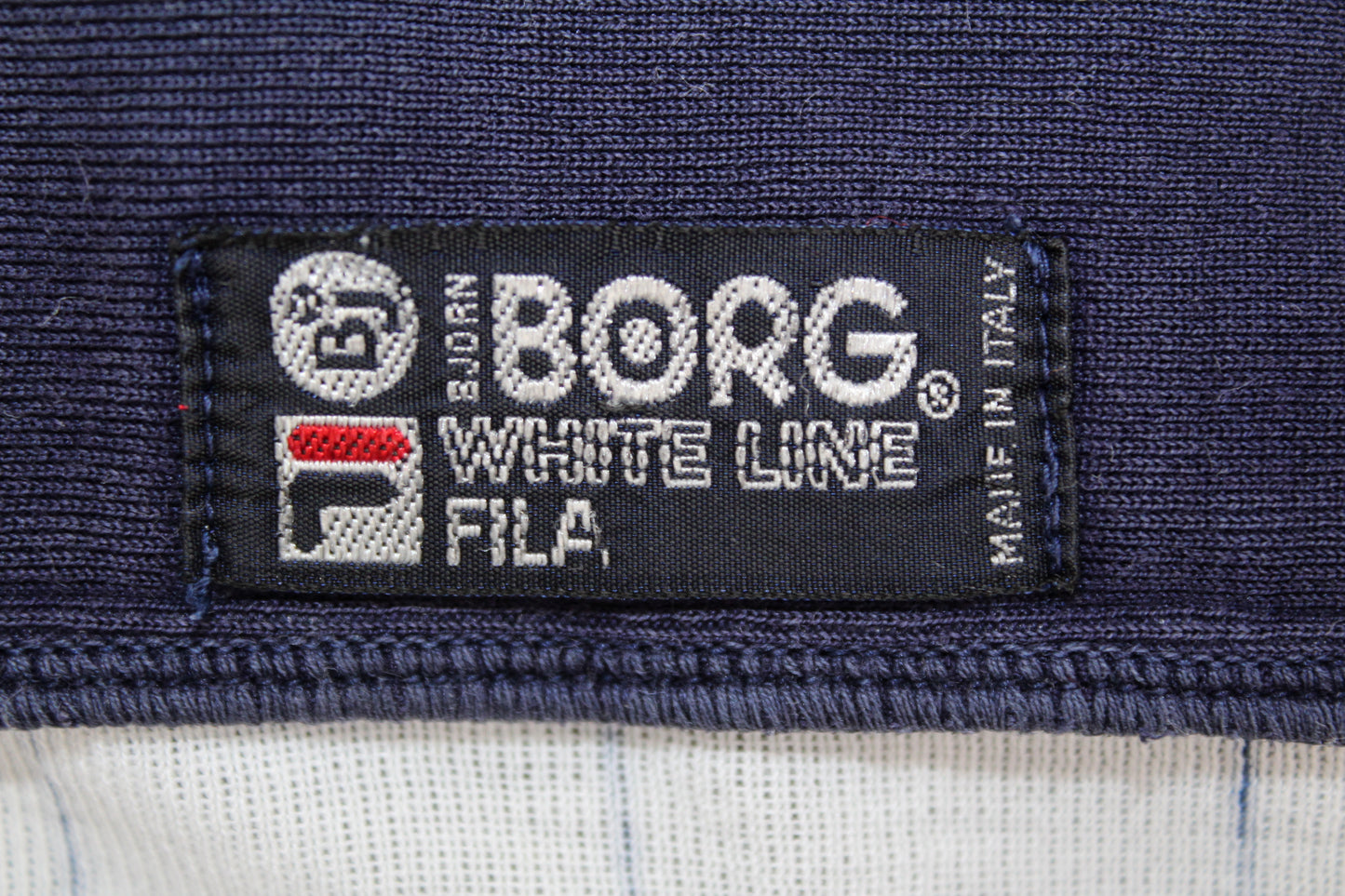 FILA OG 1979 VINTAGE BJORN BORG SETTANTA TENNIS POLO SHIRT LARGE