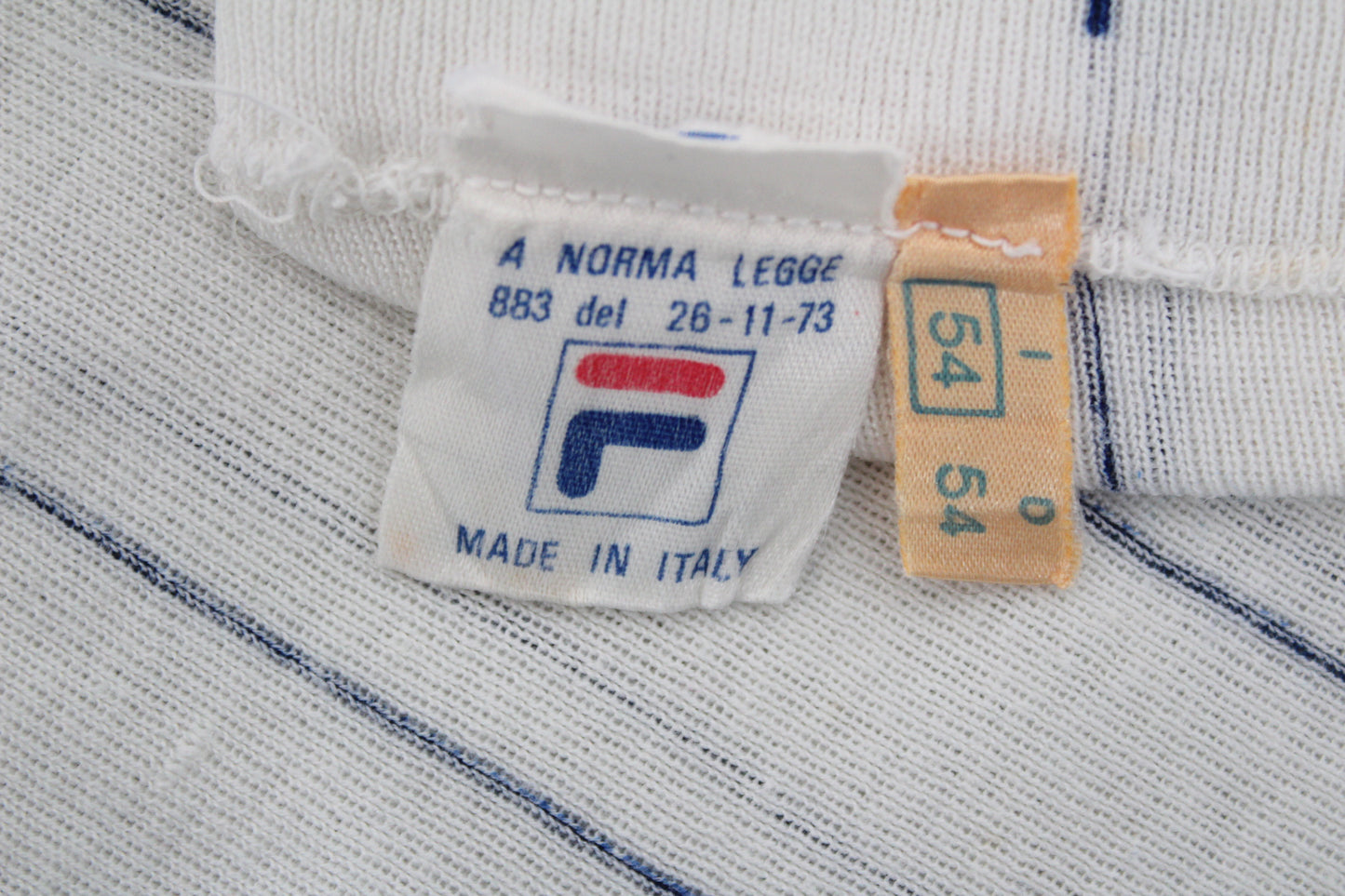 FILA OG 1979 VINTAGE BJORN BORG SETTANTA TENNIS POLO SHIRT LARGE