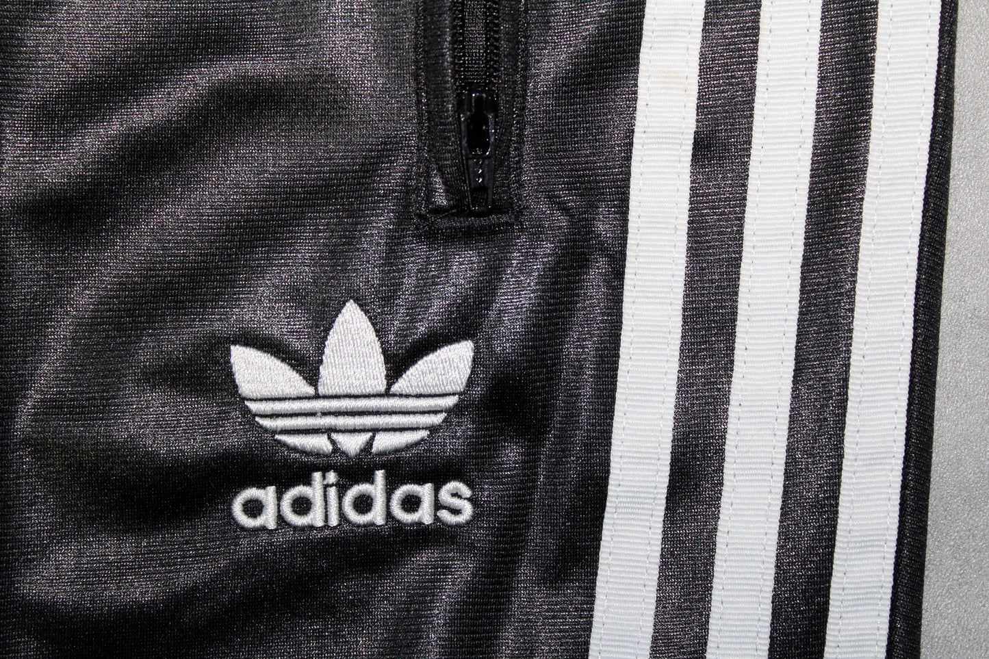 ADIDAS ORIGINALS SHINY SUPERSTAR TRACKSUIT BOTTOMS MEDIUM UK 14