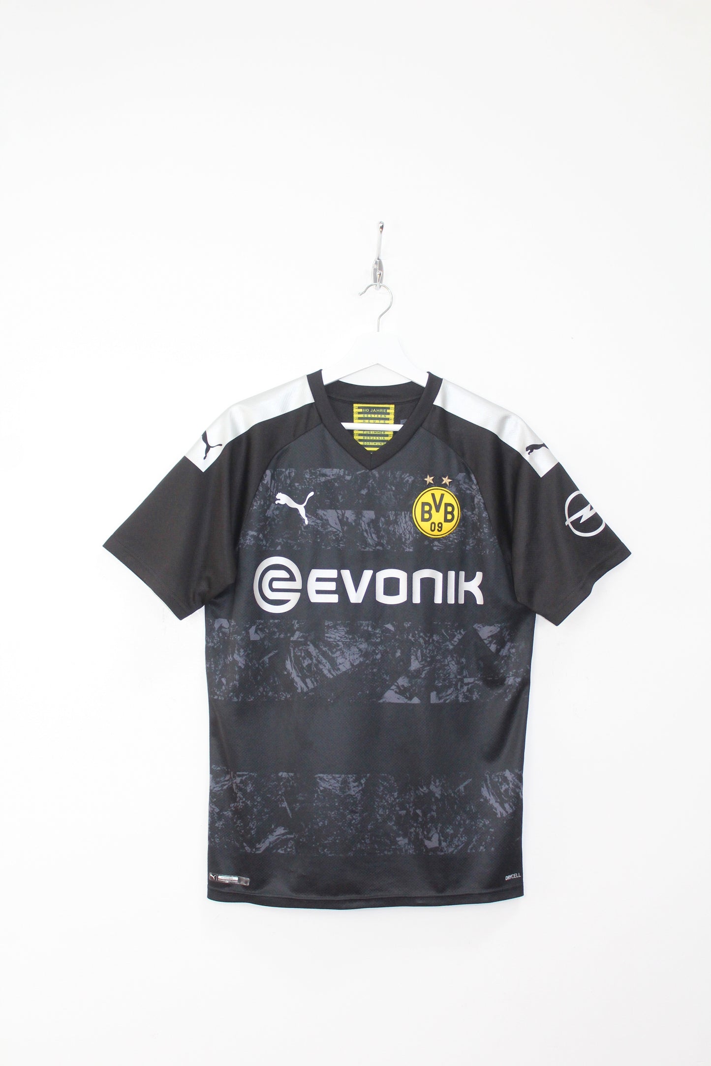 BORUSSIA DORTMUND 2019-20 PUMA AWAY FOOTBALL SHIRT MEDIUM