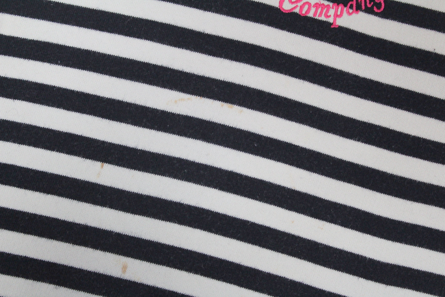 BEST COMPANY 80'S VINTAGE SHORT SLEEVES STRIPED SWEATSHIRT XL