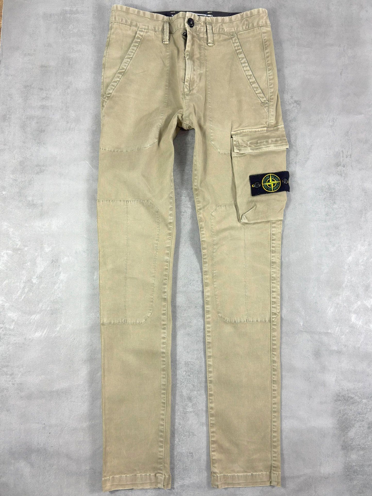 STONE ISLAND TYPE SL SLIM FIT CARGO TROUSERS W 28" x L 30"