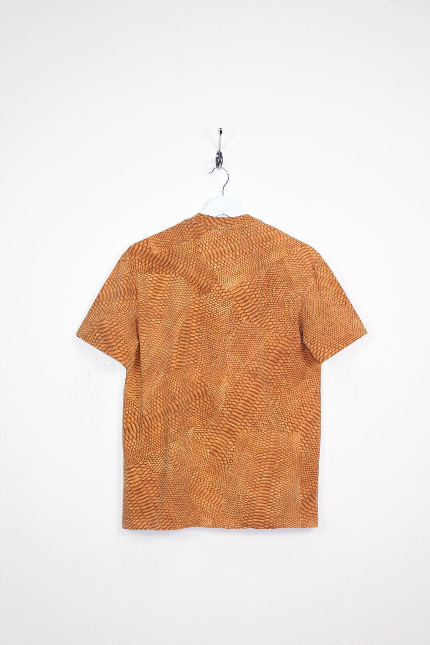 JUST CAVALLI VINTAGE SNAKE SKIN PATTERN T-SHIRT MEDIUM