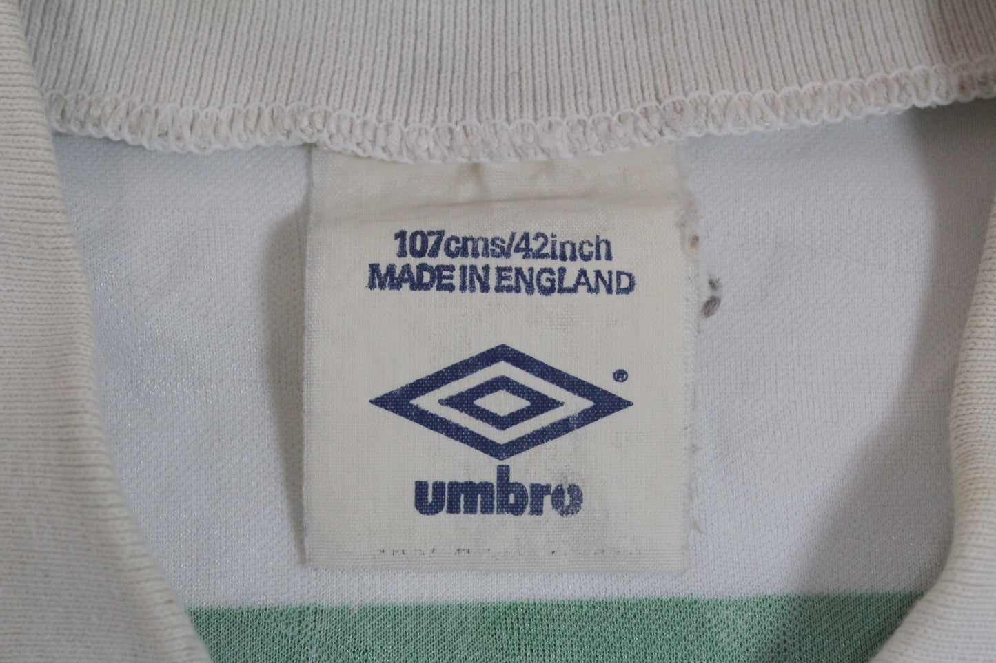 CELTIC GLASGOW 1989-1991 VINTAGE UMBRO HOME FOOTBALL SHIRT XL