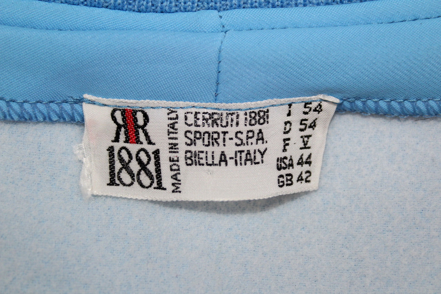 CERRUTI 1881 80'S VINTAGE JIMMY CONNORS 1982 TENNIS TRACKSUIT TOP JACKET LARGE
