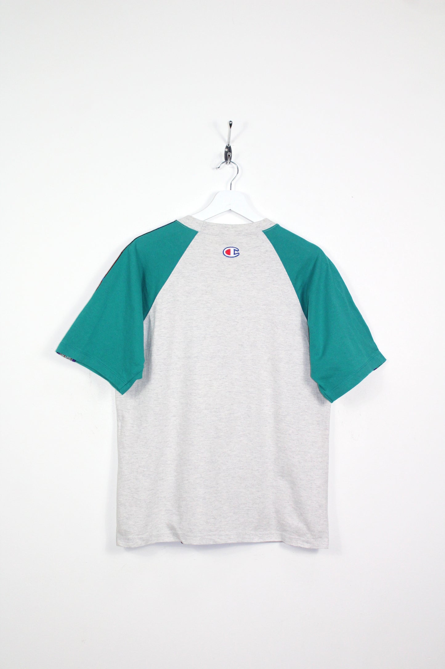 CHAMPION 90'S VINTAGE CHARLOTTE HORNETS NBA GRAPHIC T-SHIRT MEDIUM