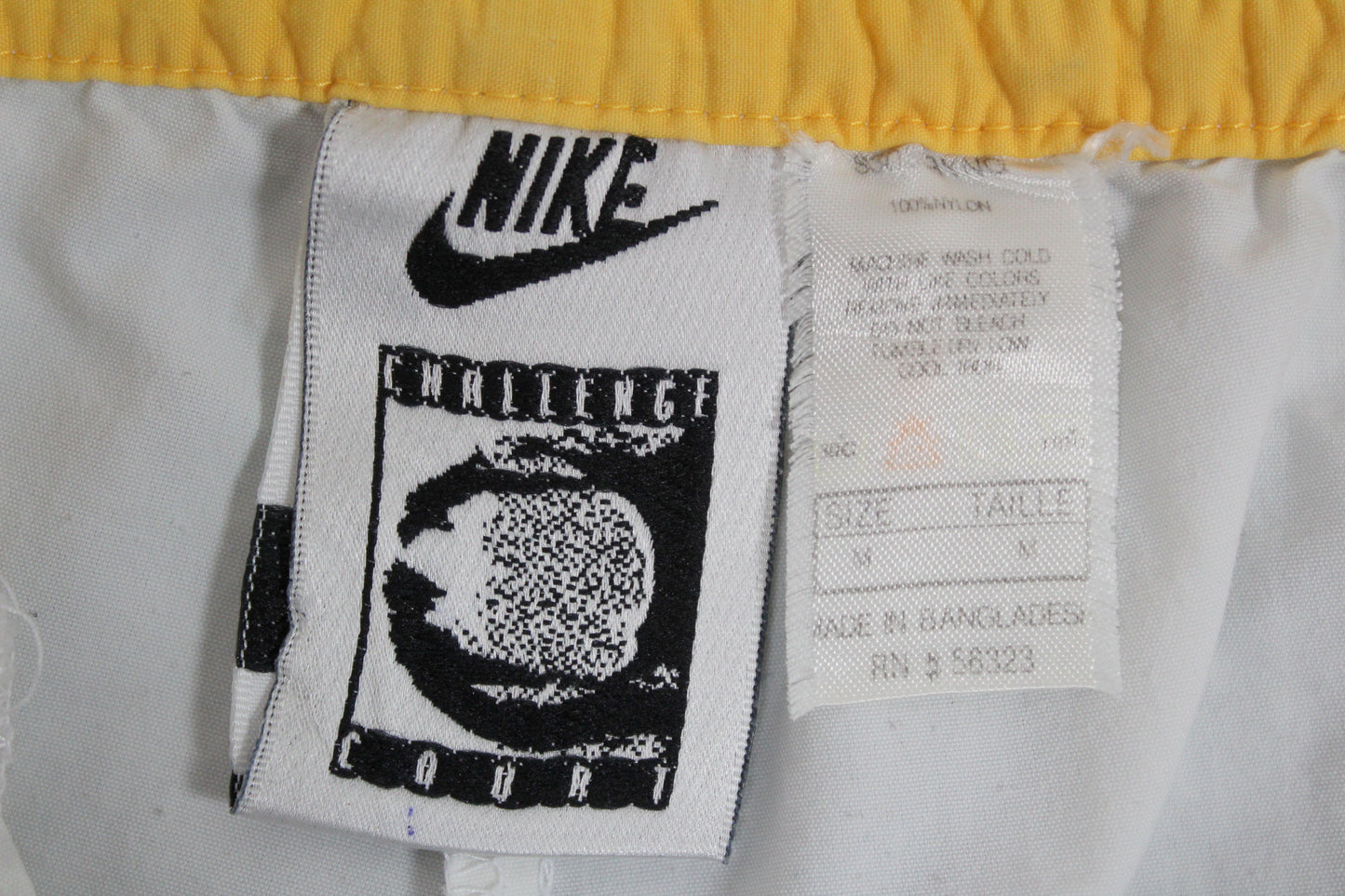 NIKE 90'S VINTAGE AGASSI CHALLENGE COURT TENNIS SHORTS MEDIUM