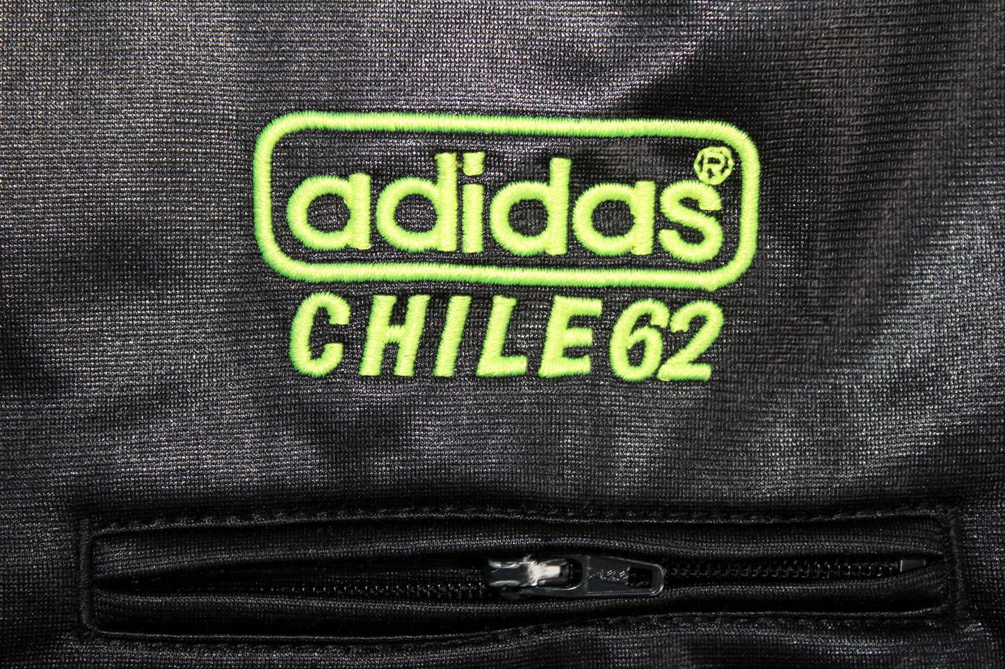 ADIDAS CHILE 62 SHINY SUPERSTAR RASTA TRACKSUIT TOP JACKET SMALL