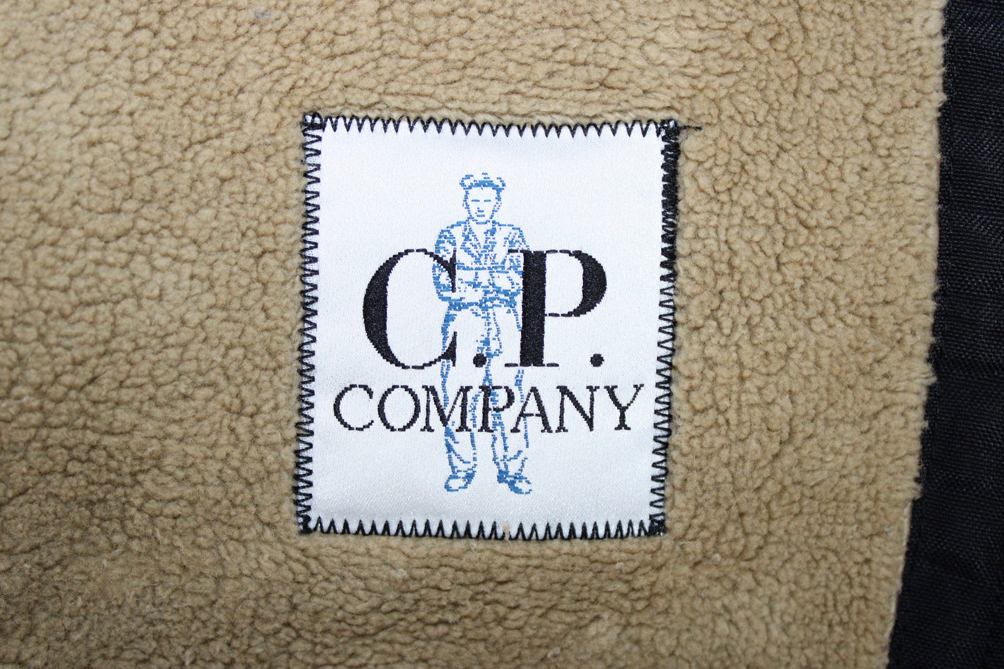 VINTAGE CP COMPANY AW 1995 FORMULA STEEL FLEECE LINED JACKET LARGE