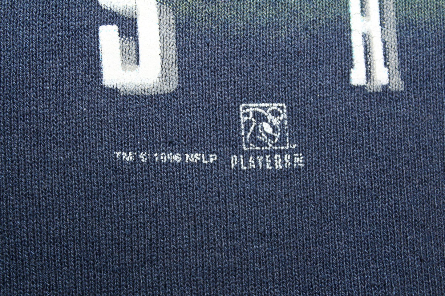 VINTAGE DALLAS COWBOYS DEON SANDERS 1996 PRO PLAYER NFL SWEATSHIRT MEDIUM