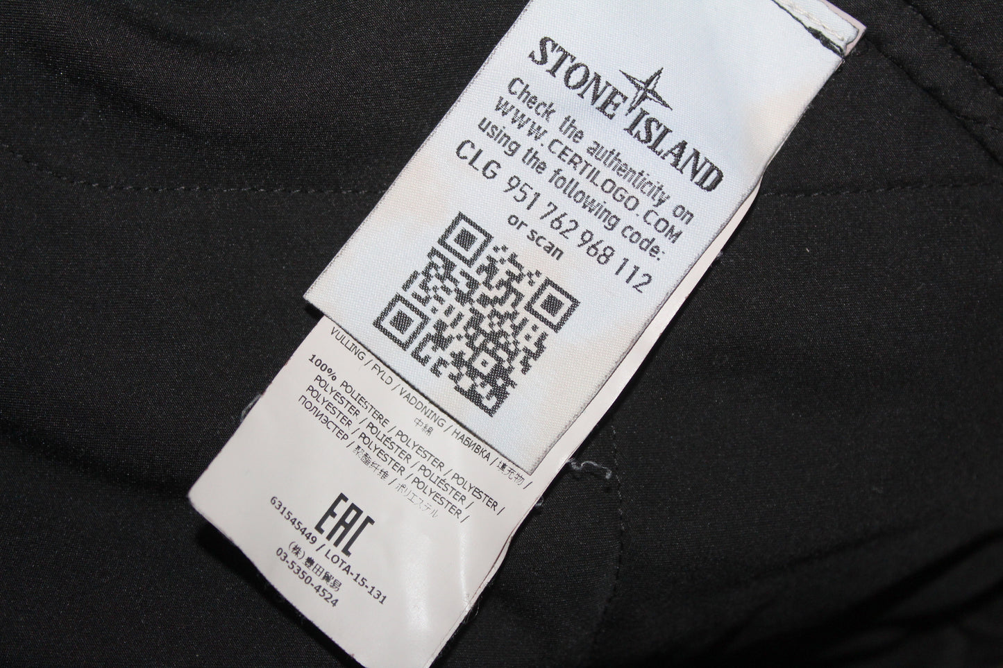 STONE ISLAND AW 2015 DAVID-TC JACKET XL