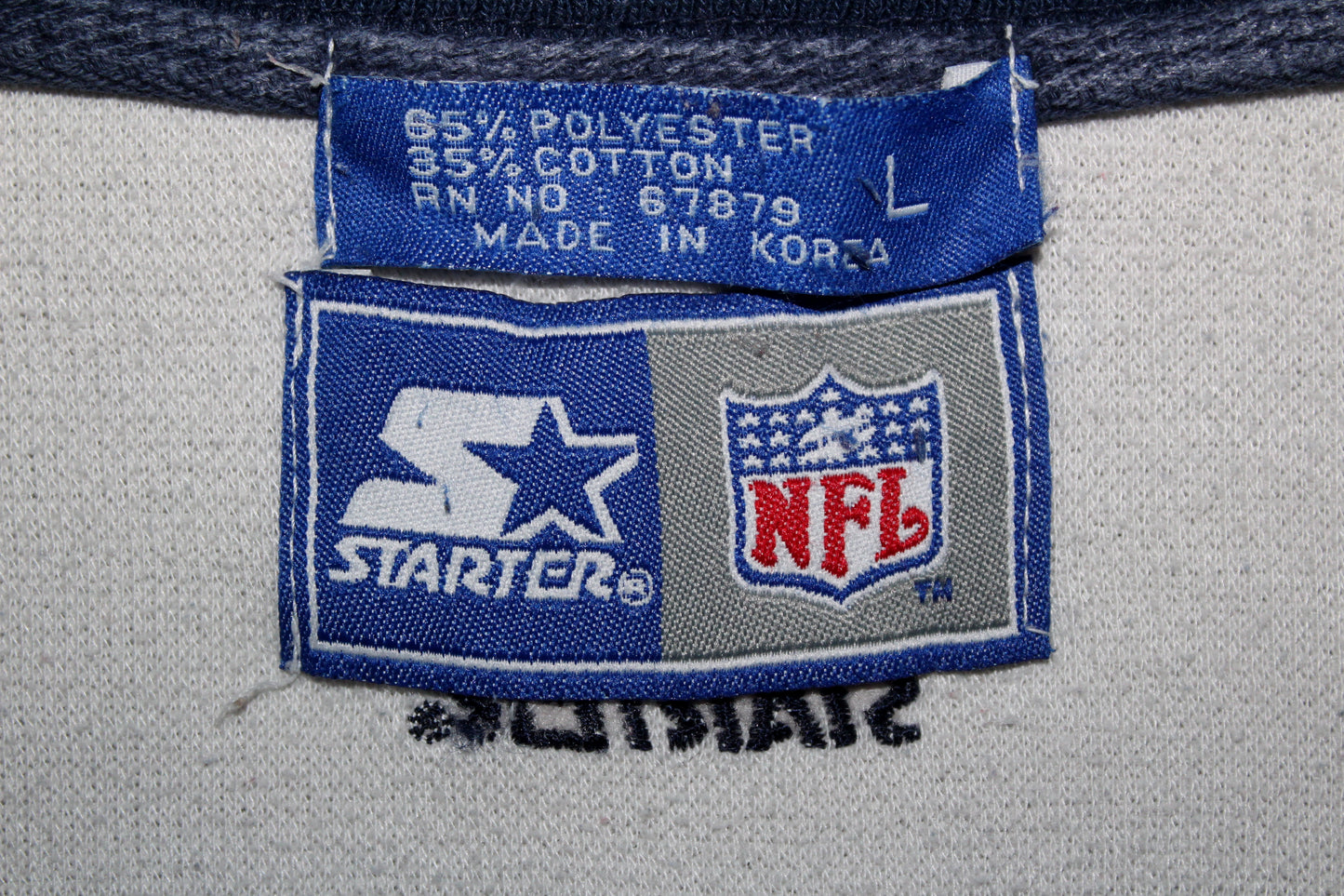 STARTER 90'S VINTAGE DALLAS COWBOYS NFL SWEATSHIRT LARGE