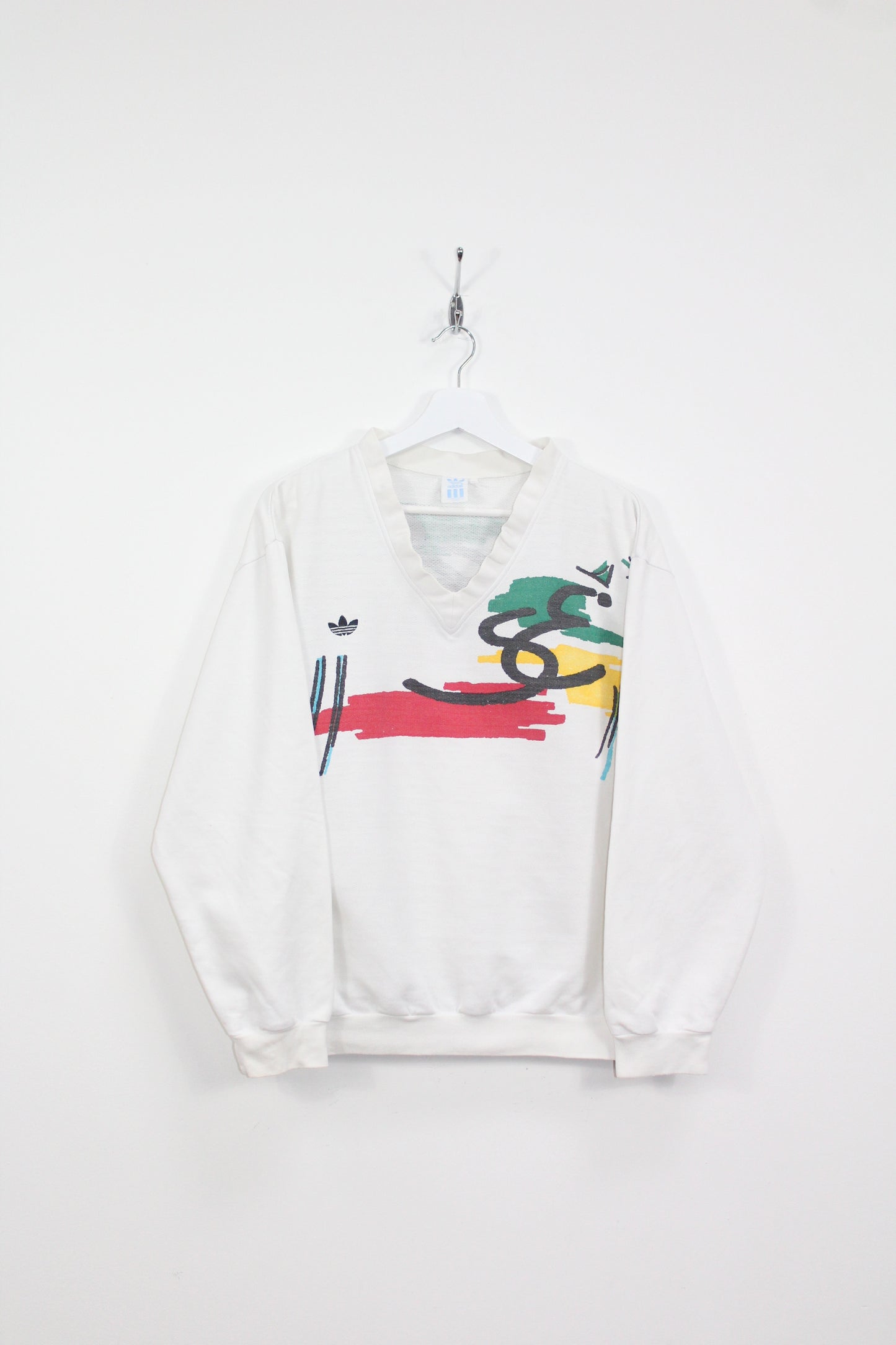 ADIDAS 80'S VINTAGE EDBERG 1987 TENNIS SWEATSHIRT MEDIUM