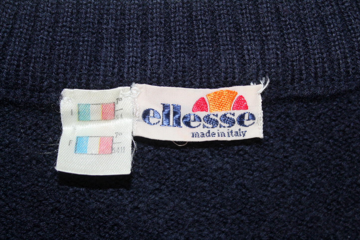 ELLESSE 80'S VINTAGE TENNIS SLEEVELESS WOOL JUMPER XL