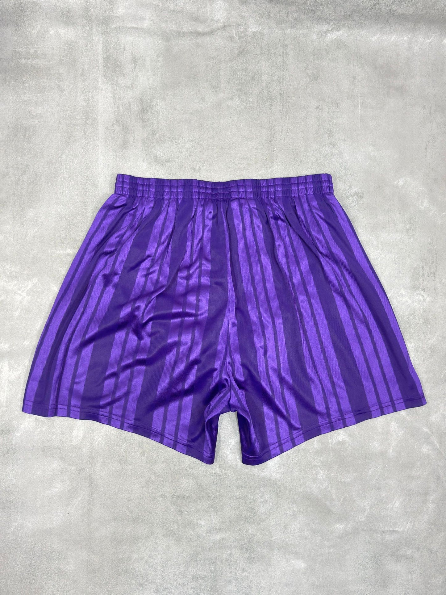 ADIDAS EQUIPMENT 90'S VINTAGE SHINY TEMPLATE FOOTBALL SHORTS D8 XL