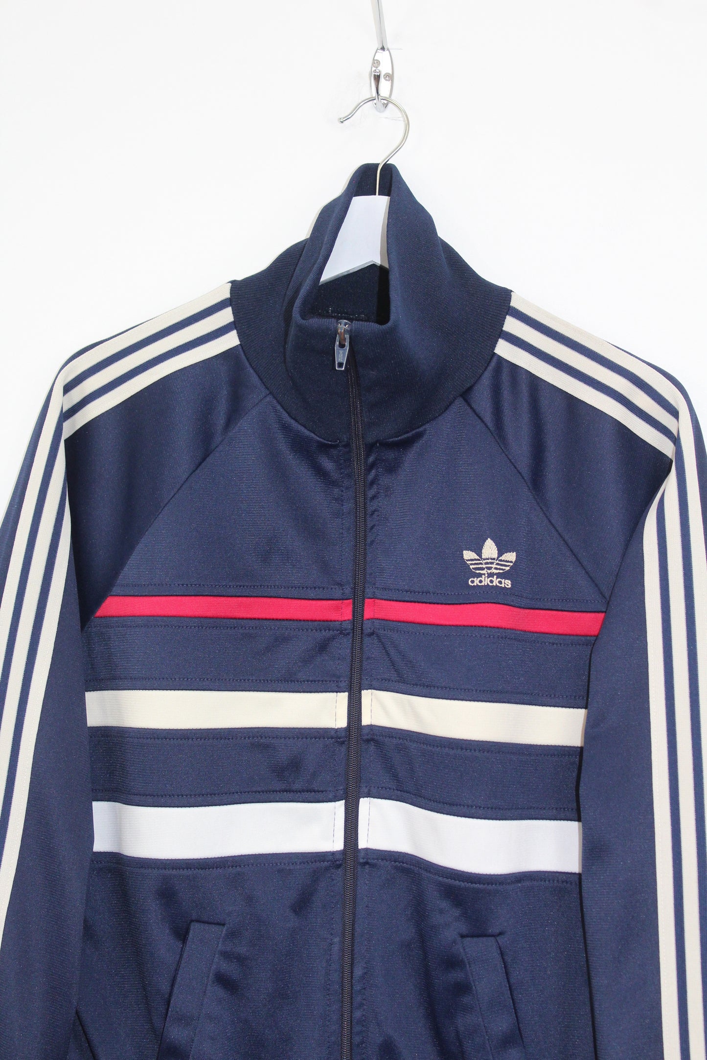 ADIDAS FIRST 80'S VINTAGE TRACKSUIT TOP JACKET MEDIUM