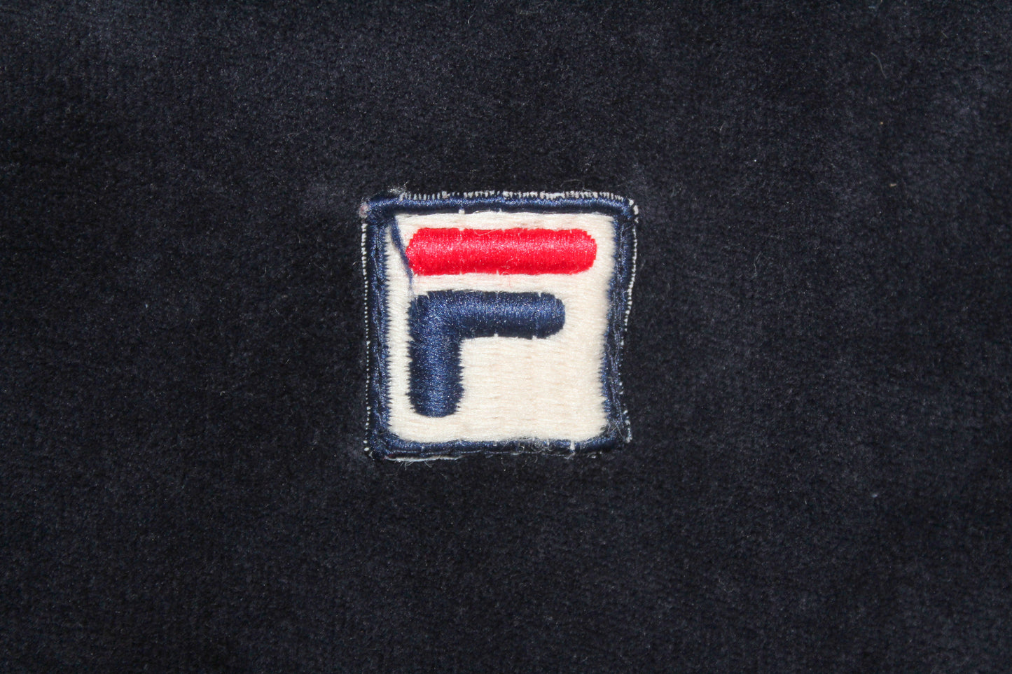 FILA 70'S VINTAGE VARISSA VELOUR TRACKSUIT TOP JACKET LARGE