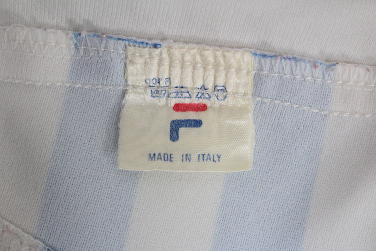 FILA OG VINTAGE MIVVI VILAS WIMBLEDON 1978 TENNIS POLO SHORTS LARGE