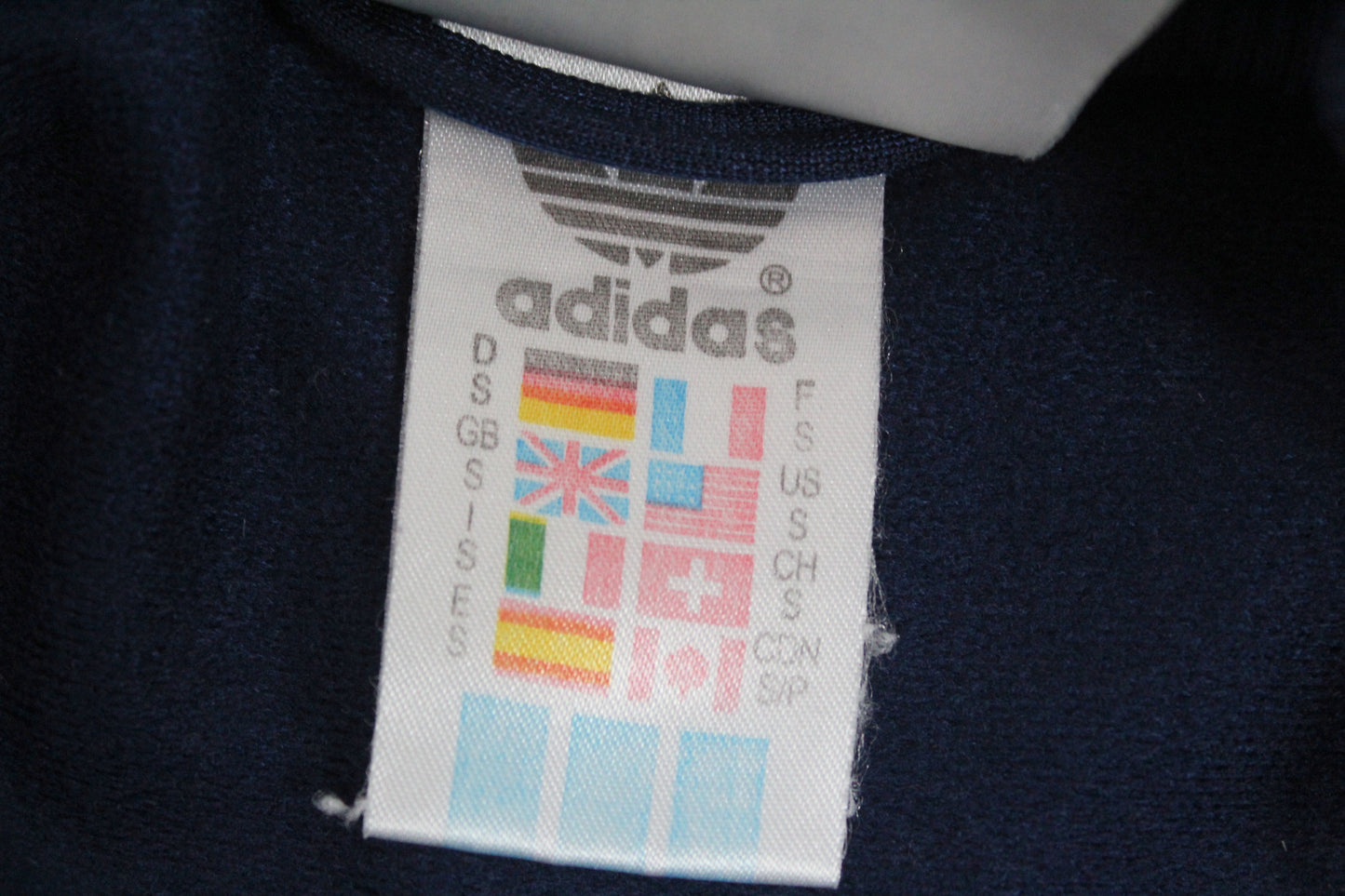 ADIDAS FIRST 90'S VINTAGE TRACKSUIT TOP JACKET MEDIUM