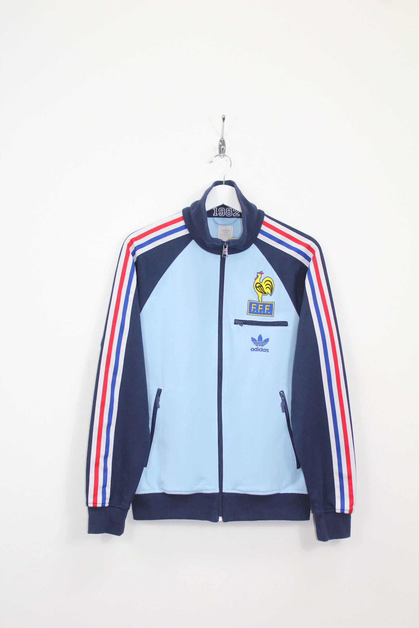 ADIDAS ORIGINALS FRANCE WORLD CUP 1982 TRACKSUIT TOP JACKET SMALL