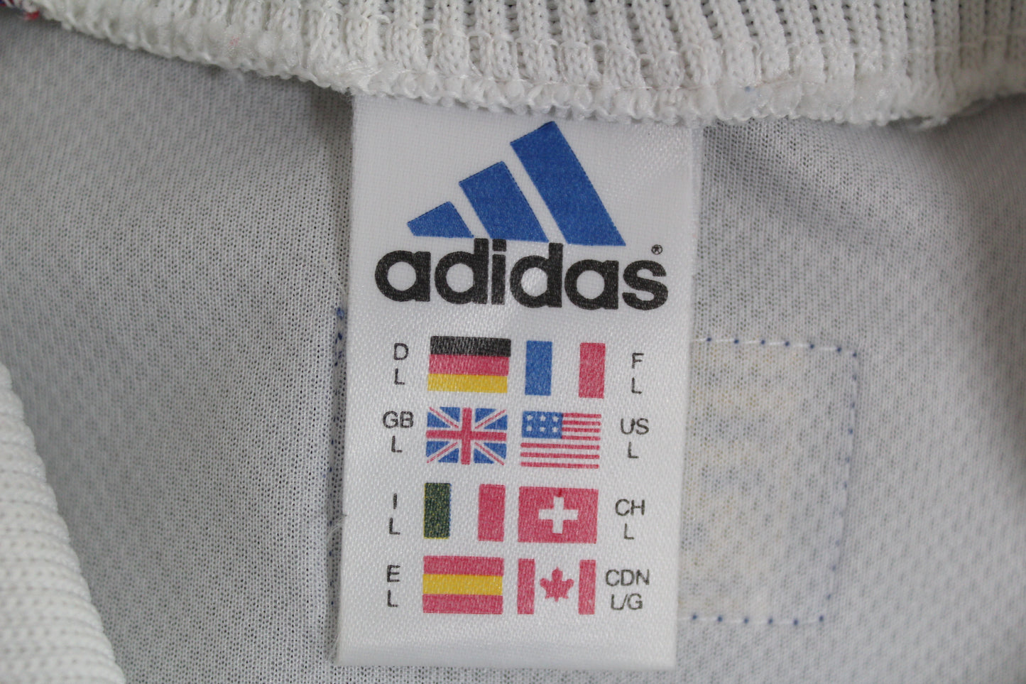 FRANCE 1998-00 VINTAGE ADIDAS AWAY FOOTBALL SHIRT LARGE