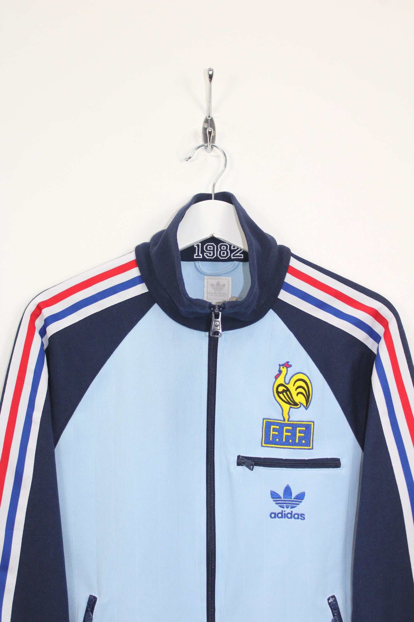 ADIDAS ORIGINALS FRANCE WORLD CUP 1982 TRACKSUIT TOP JACKET SMALL