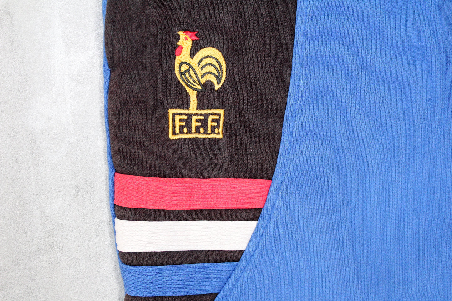 ADIDAS VINTAGE FRANCE EURO 1996 TRAINING SWEAT SHORTS LARGE