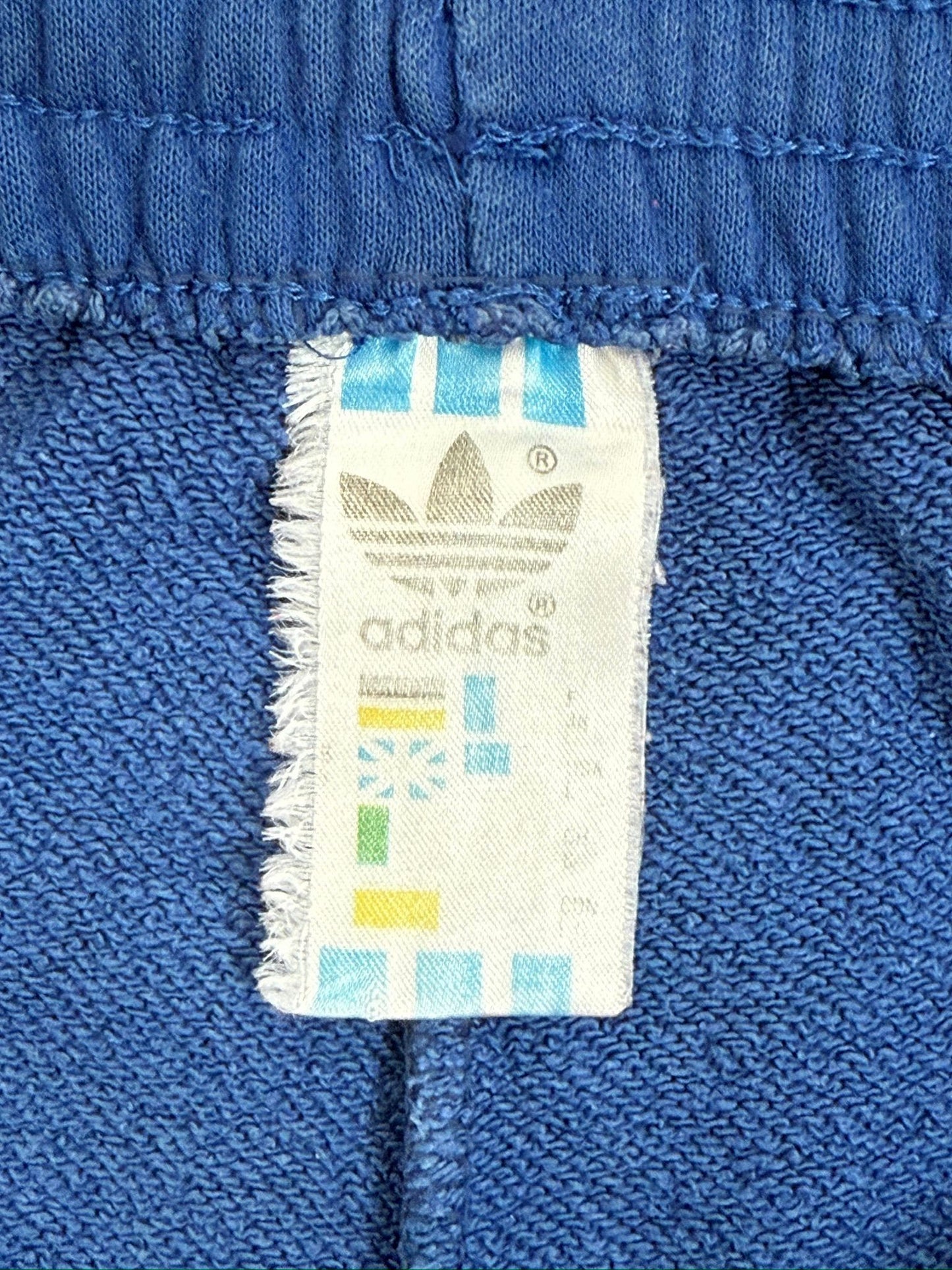 ADIDAS VINTAGE FRANCE EURO 1996 TRAINING SWEAT SHORTS LARGE