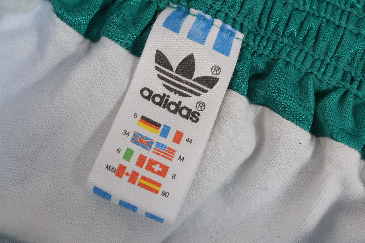 ADIDAS 90'S VINTAGE TEMPLATE FOOTBALL SHORTS LARGE