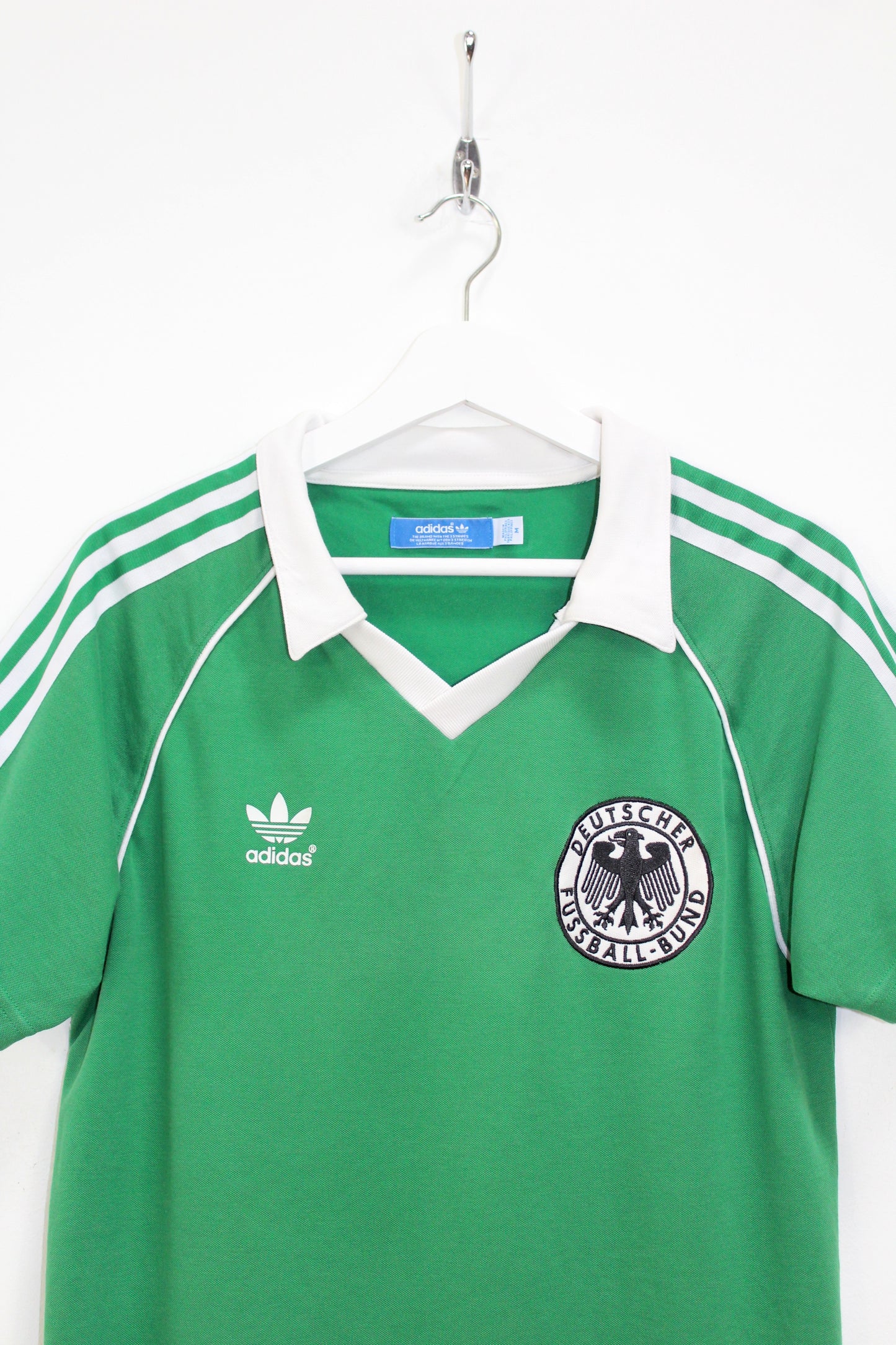 ADIDAS ORIGINALS GERMANY WORLD CUP 1978 BECKENBAUER #5 AWAY FOOTBALL SHIRT MEDIUM
