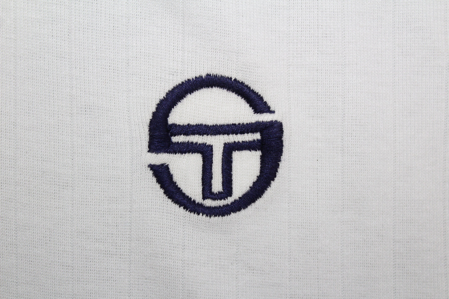 SERGIO TACCHINI 70'S VINTAGE GHIBLI MCENROE US OPEN 1979 FINAL TENNIS POLO SHIRT MEDIUM