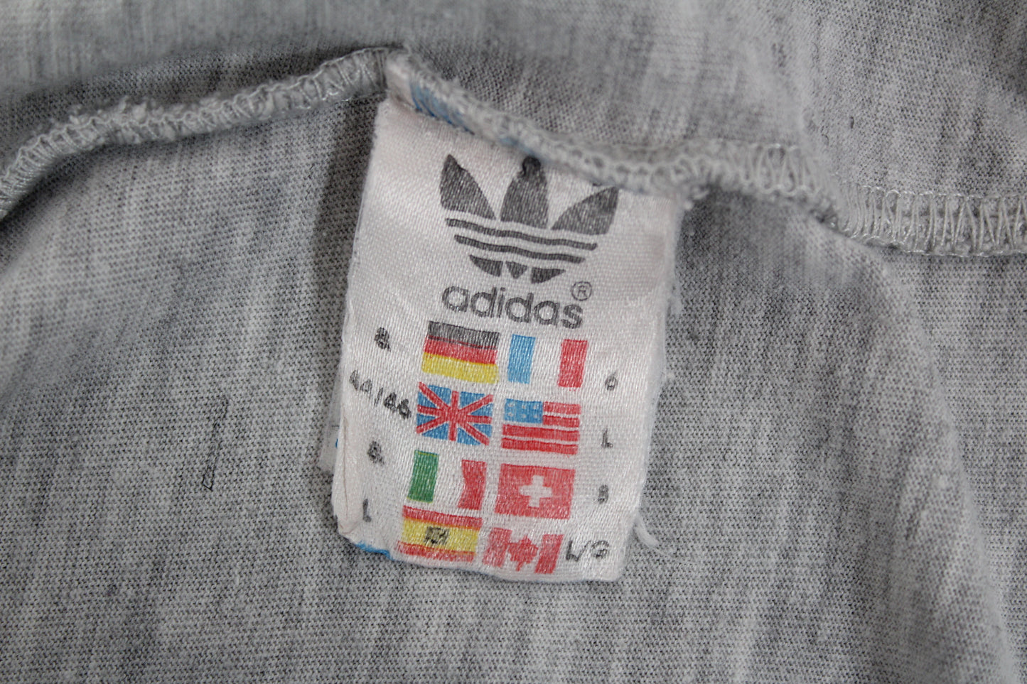 ADIDAS 80'S VINTAGE T-SHIRT XXL