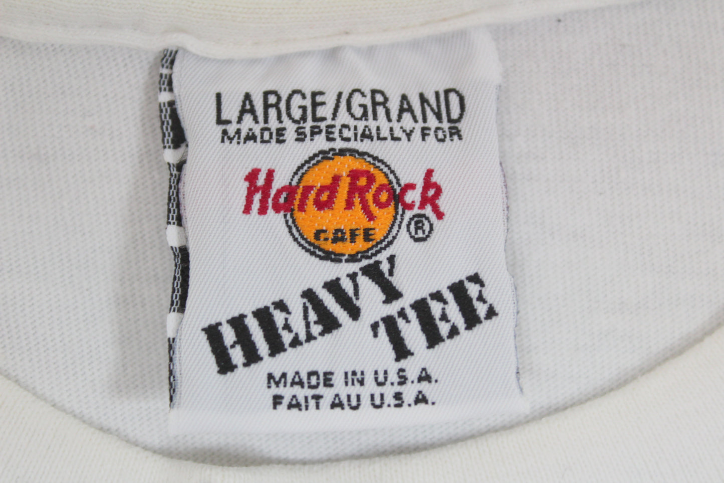HARD ROCK CAFE MEMPHIS 90'S VINTAGE ELVIS PRESLEY T-SHIRT LARGE