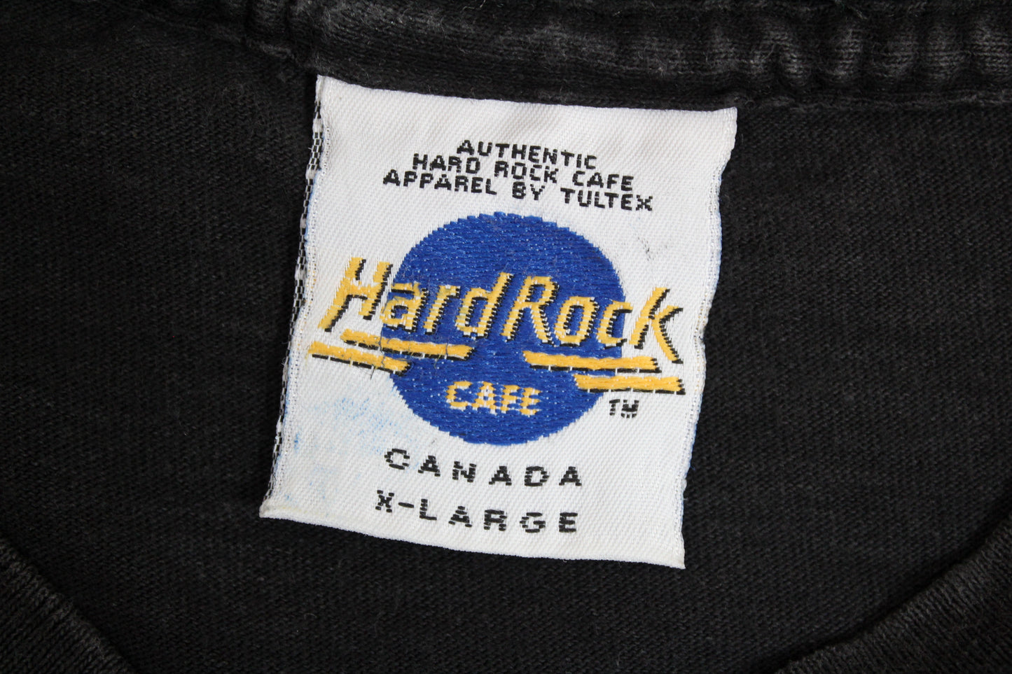 VINTAGE HARD ROCK CAFE TORONTO SKYDOME 1989 T-SHIRT XL