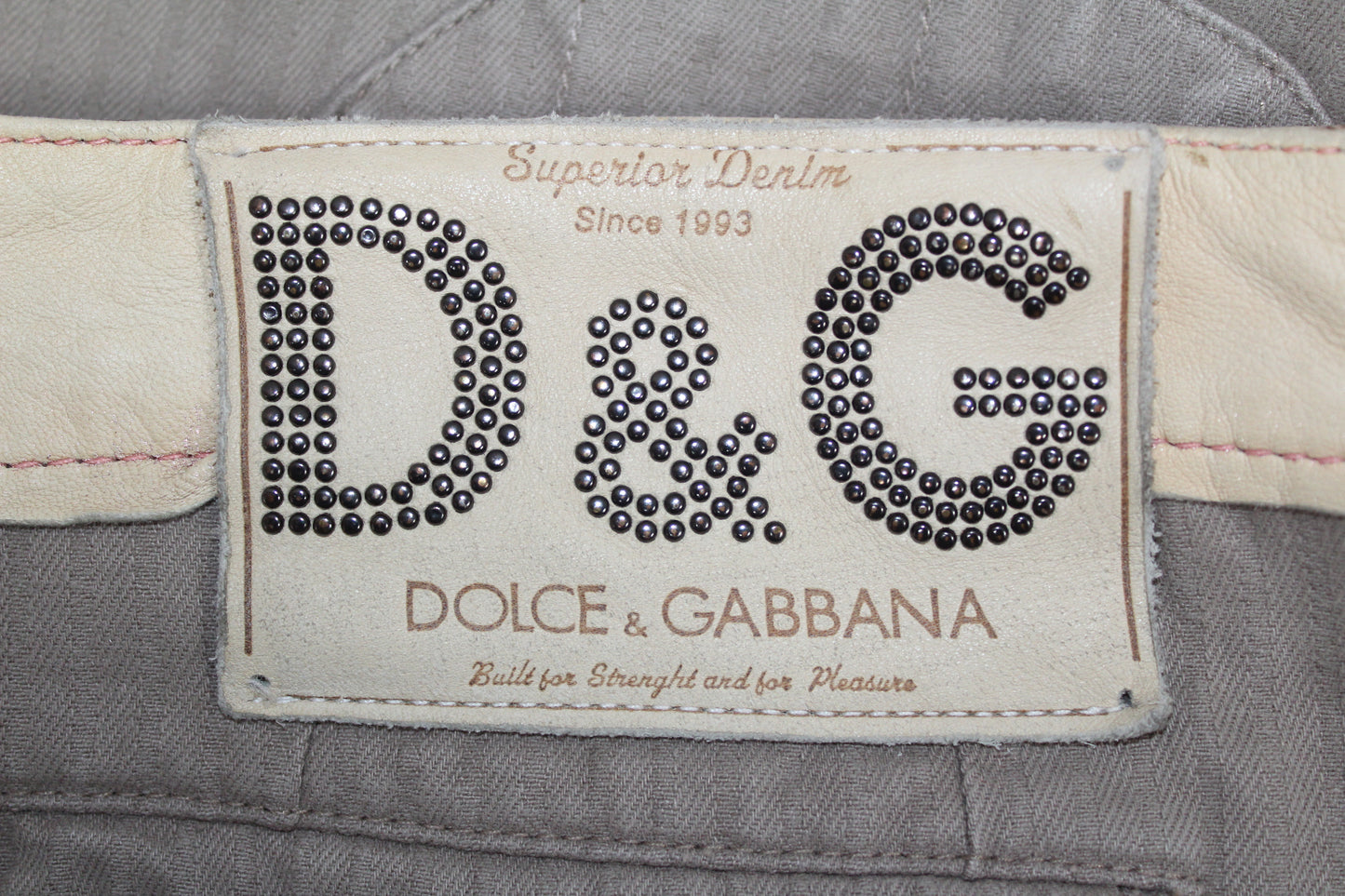 VINTAGE DOLCE & GABBANA SS 2003 CARGO TROUSERS W 30" X L 29"