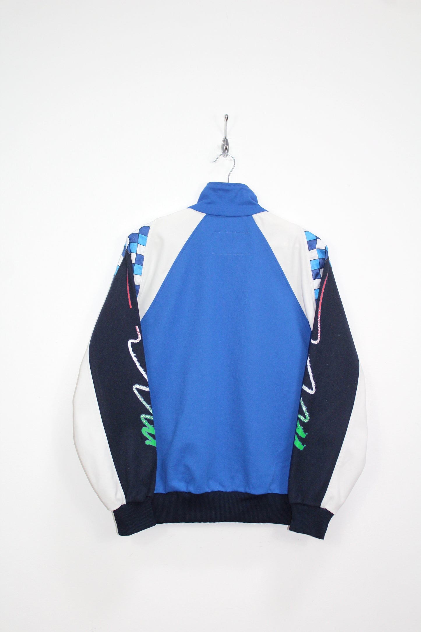 ITALY WORLD CUP 1990 VINTAGE DIADORA PLAYER ISSUE TRACKSUIT TOP JACKET MEDIUM