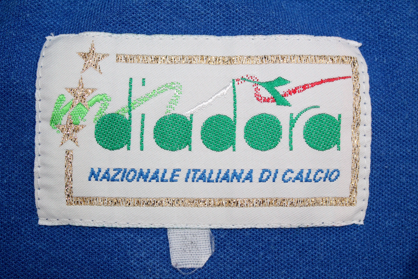 ITALY WORLD CUP 1990 VINTAGE DIADORA PLAYER ISSUE TRACKSUIT TOP JACKET MEDIUM