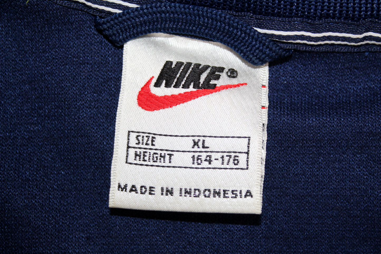 ITALY 1997 NIKE VINTAGE TRACKSUIT TOP JACKET XL (WOMEN'S)