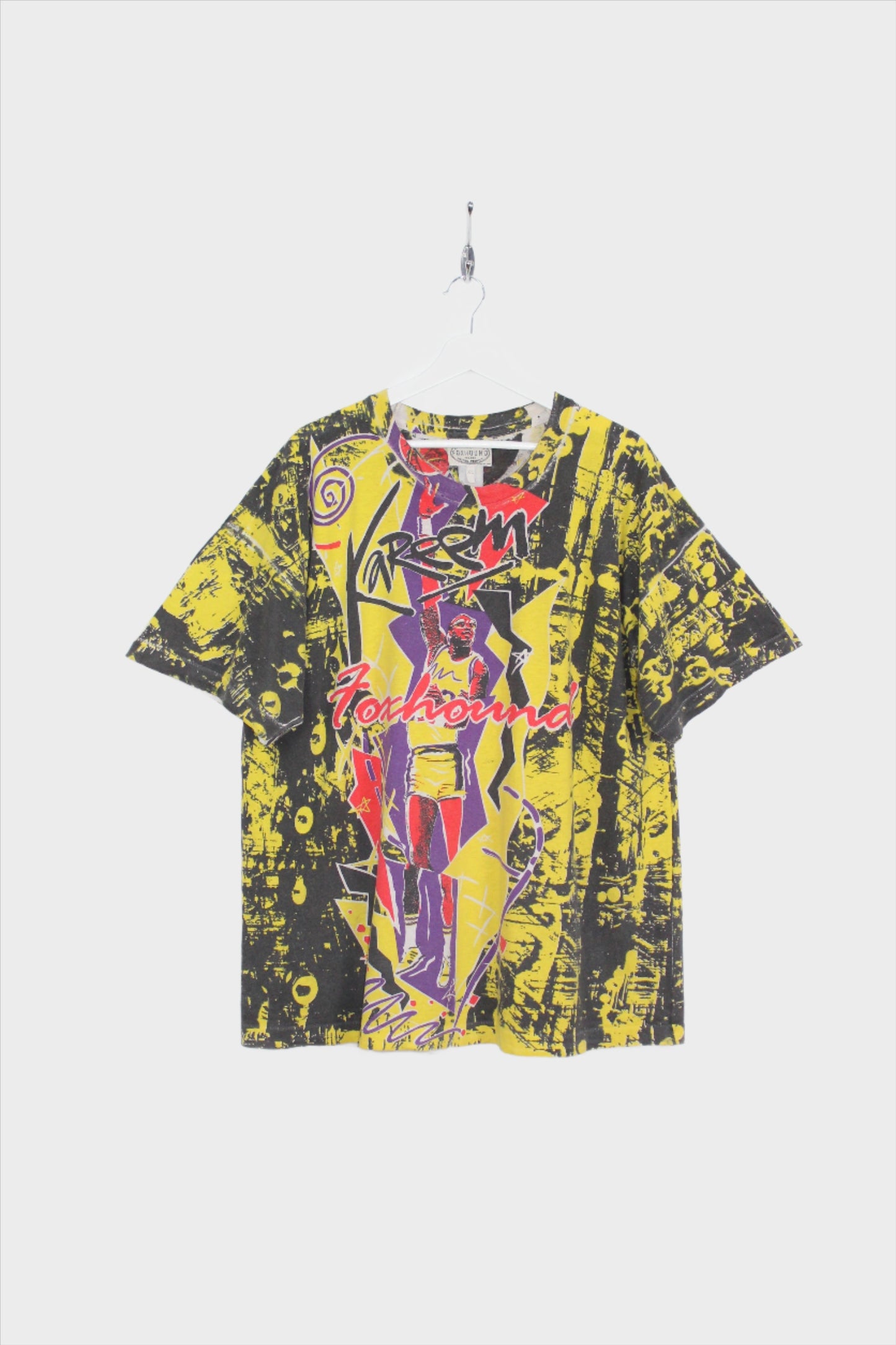 VINTAGE 90'S KAREEM ABDUL JABBAR BASKETBALL GRAPHIC T-SHIRT XL