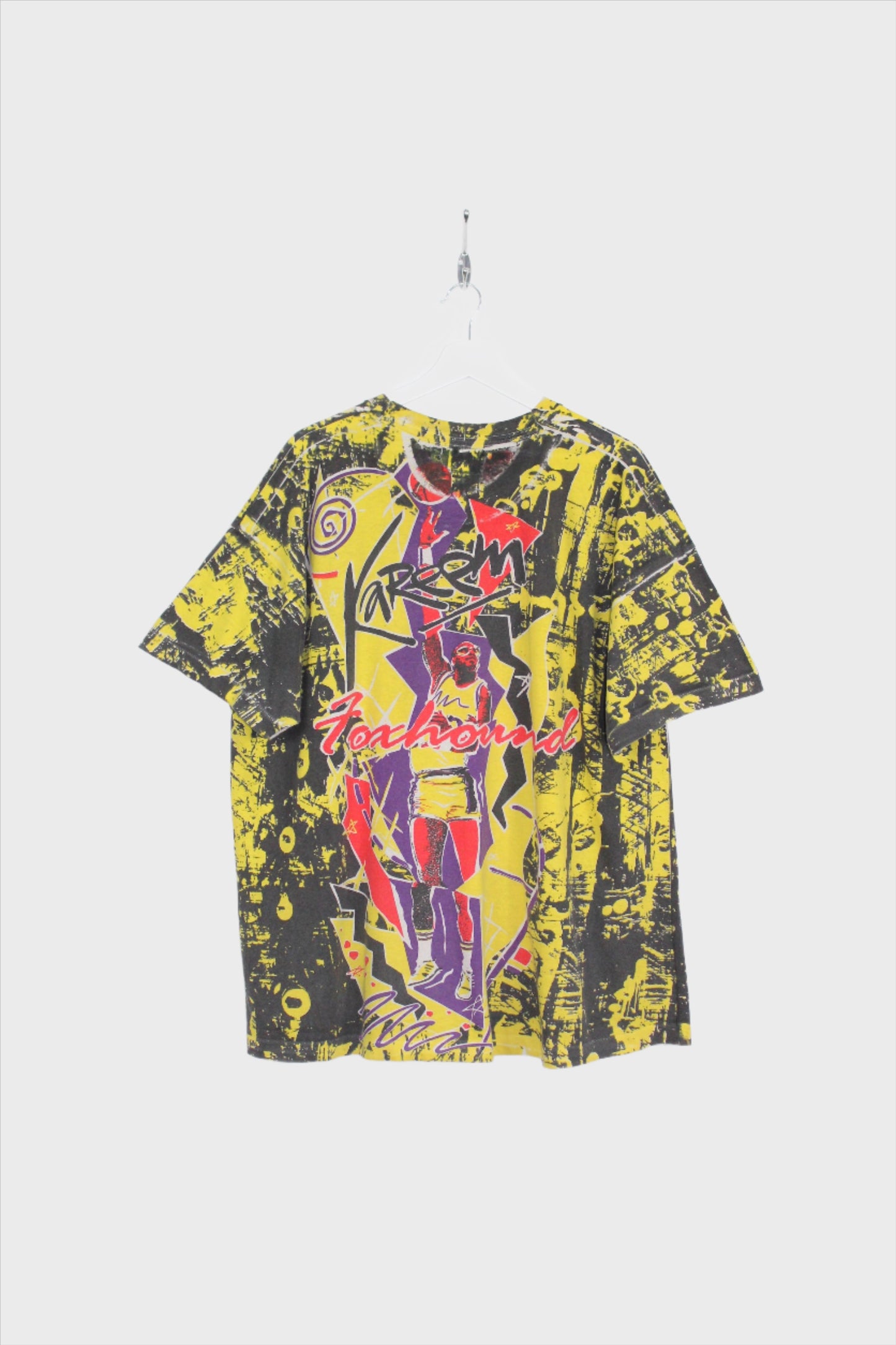 VINTAGE 90'S KAREEM ABDUL JABBAR BASKETBALL GRAPHIC T-SHIRT XL
