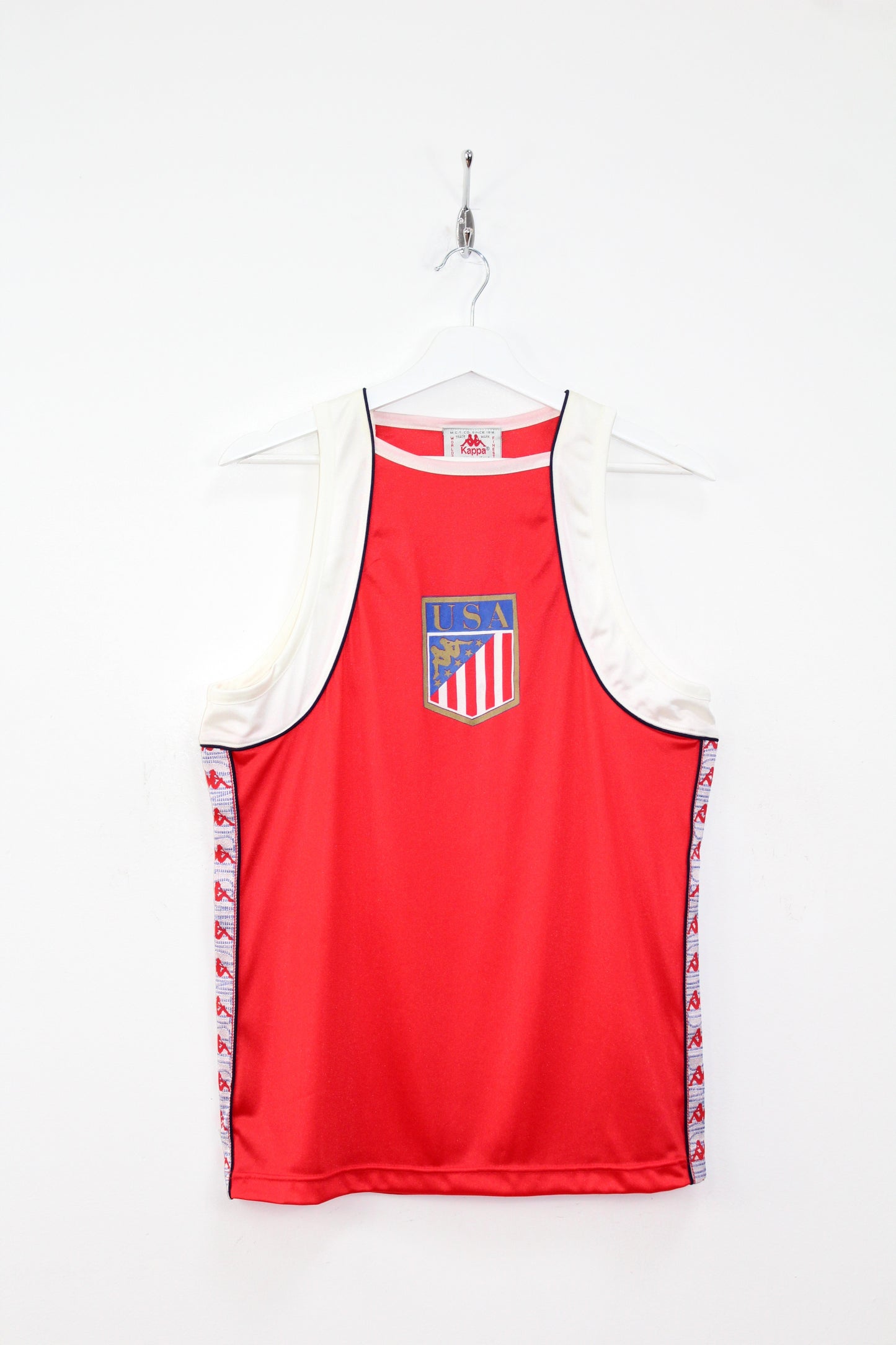 KAPPA VINTAGE TEAM USA OLYMPIC GAMES 1988 RUNNING SPRINTER JERSEY LARGE