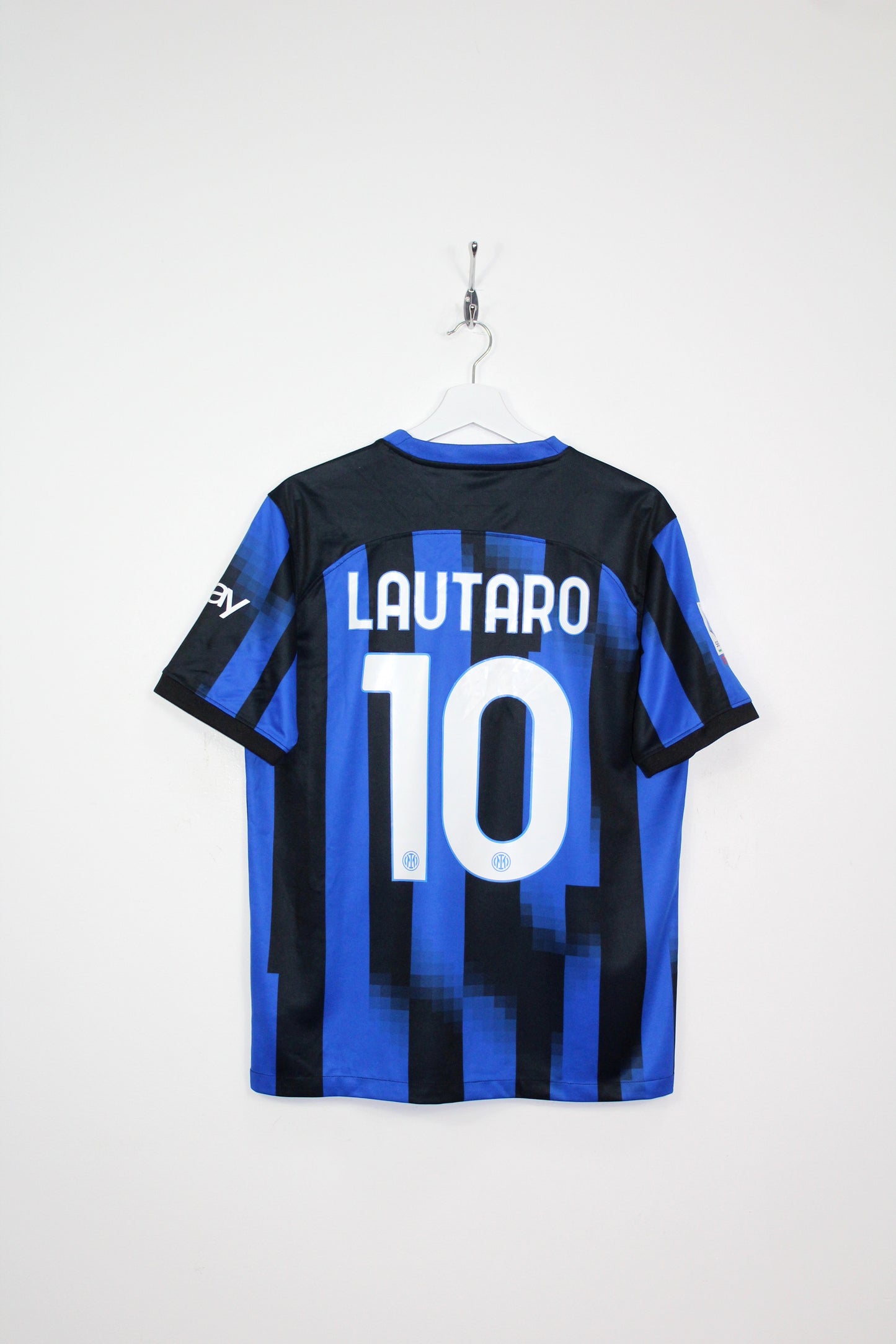 INTER MILAN 2023-24 NIKE HOME FOOTBALL SHIRT LAUTARO #10 *MINT* MEDIUM