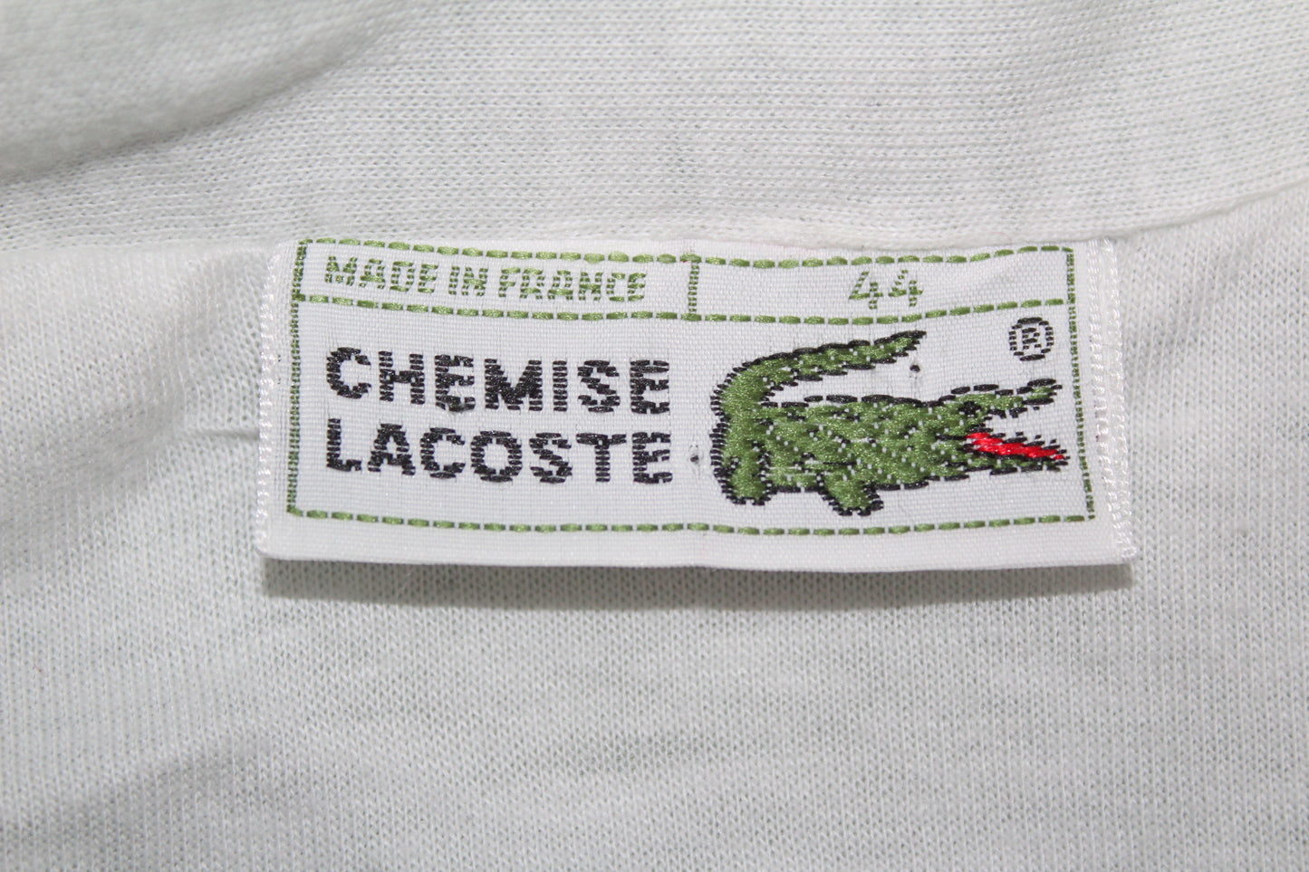 LACOSTE 80'S VINTAGE CHEMISE LACOSTE TRACKSUIT TOP JACKET LARGE